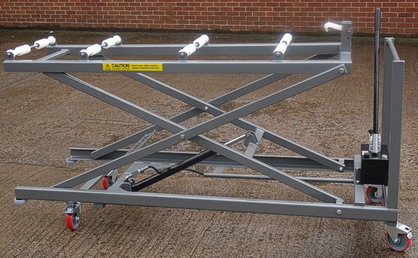 Economical Hydraulic Scissor-Lift Trolley